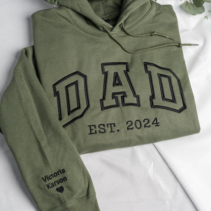 Customized Dad Father's Day Hoodie