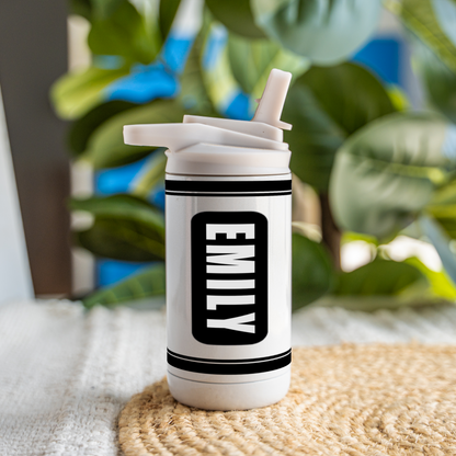 Customized Kids Color Crayon Water Bottle Tumblers