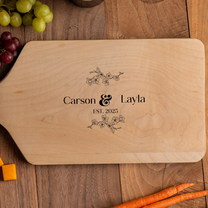 Customized Paddle Cutting Boards - The Together Collection