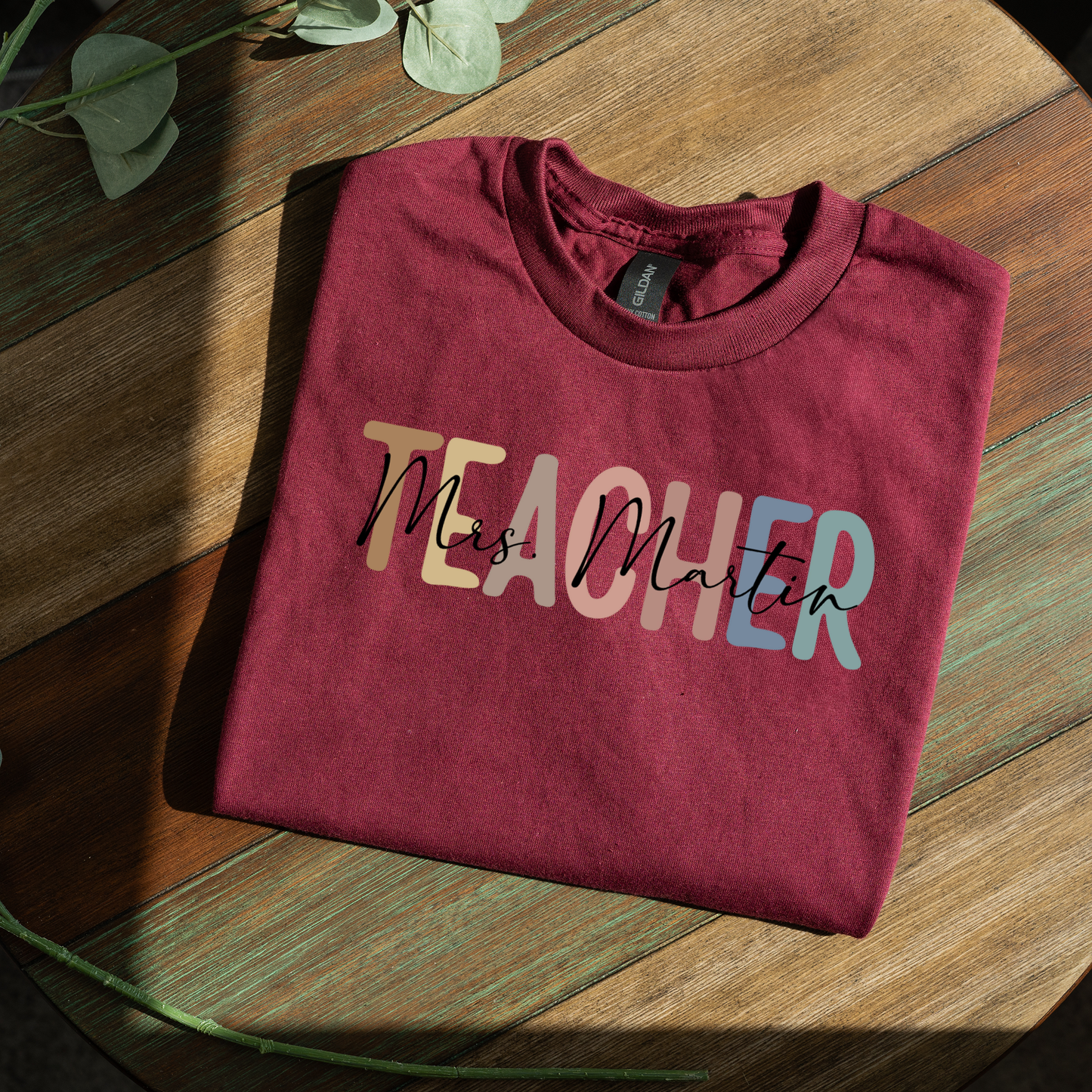 Customized Teacher T-Shirts